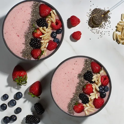 Protein Smoothie Bowl fotoğrafı